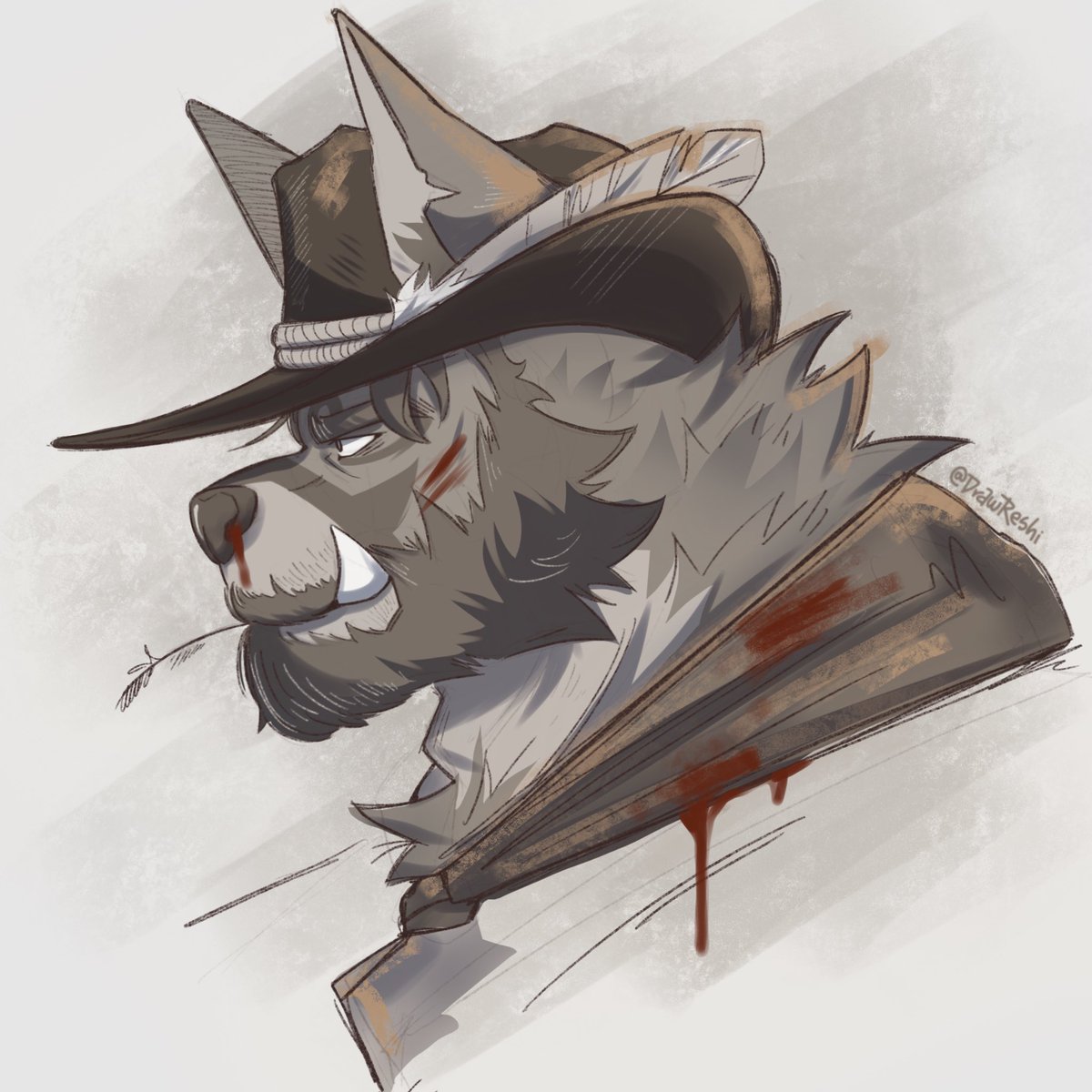 @Aluminemsiren You reminded me to make another cowboy reshi.
