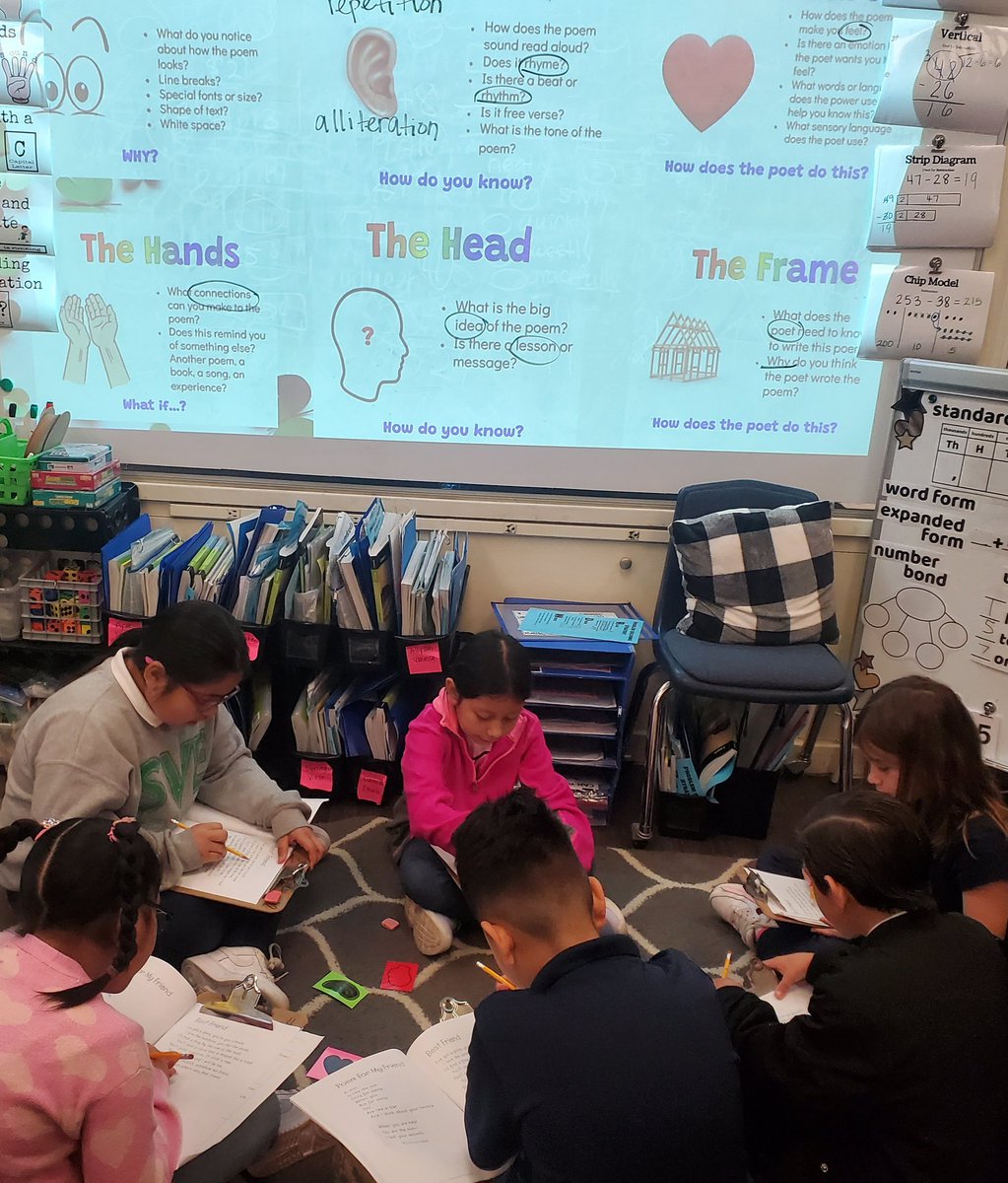 kimperclefarias's tweet photo. Today we had #PoetryCircles to discuss and annotate poems by focusing on our roles to start conversations #RISDlitandint #2ndgators🐊 #RISDweareone https://t.co/R9zQRHaa60