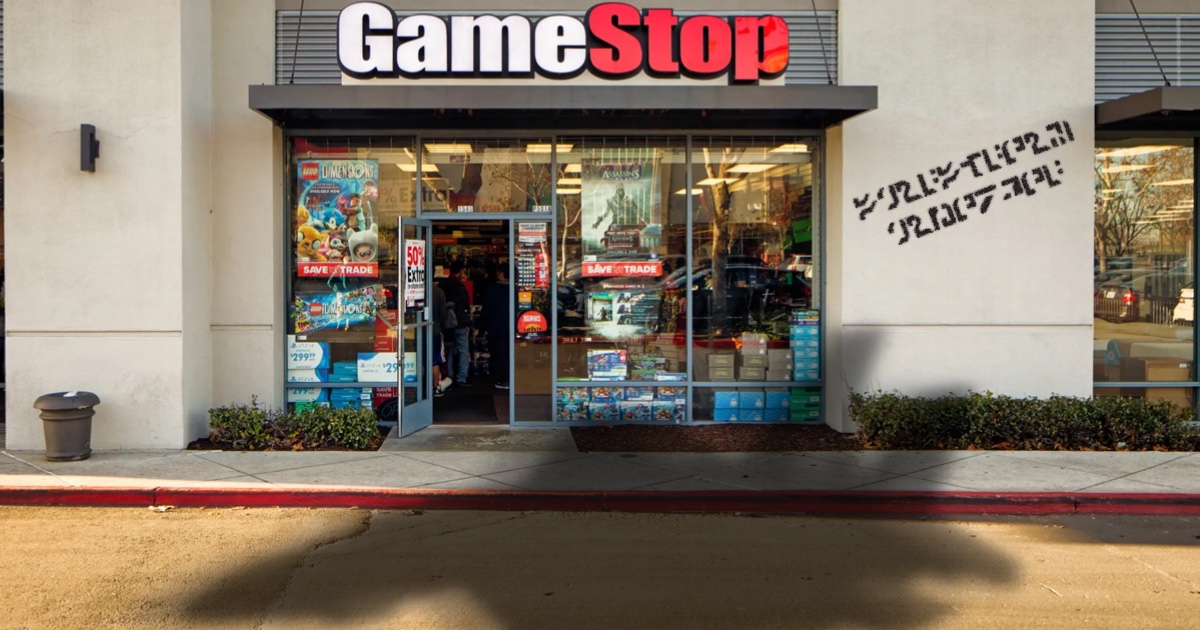 GameStop tweet media