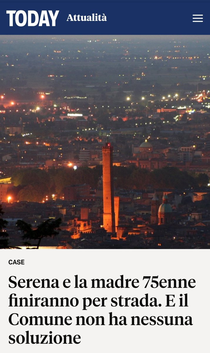 CharlyMatt's tweet image. Oggi vi racconto la storia di @SereScandellari, che il 9 aprile sarà sbattuta fuori di casa assieme alla madre 75enne causa sfratto per cessata locazione.

Da un anno cerca un appartamento in affitto a Bologna ma tra prezzi folli, appartamenti praticamente privi di requisiti di…