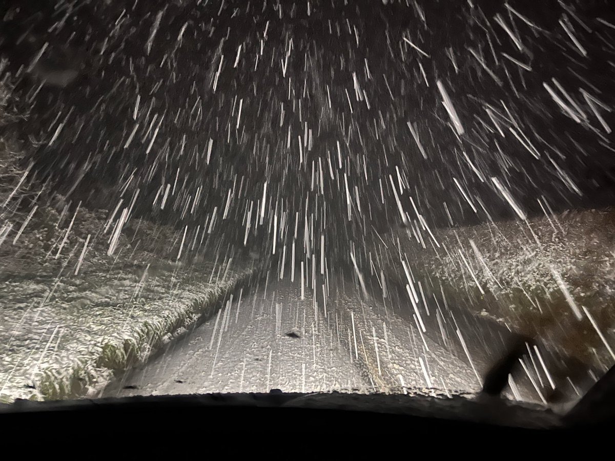 innercompassstu's tweet image. The weather in the South Hams tonight ⛄️