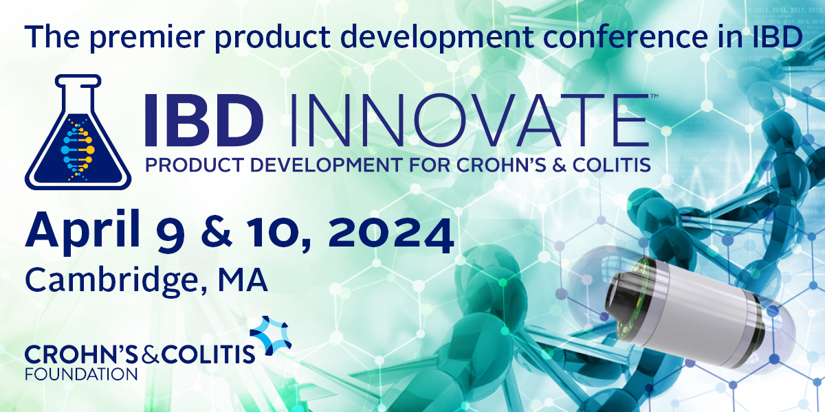 Gather with researchers, companies, patients, and investors to be inspired at #IBDInnovate24. Register by March 29th with code EARLY to save. Seating is limited. bit.ly/4bVzqRI. Check out highlights from our 2023 conference: bit.ly/4bWQ6Z7