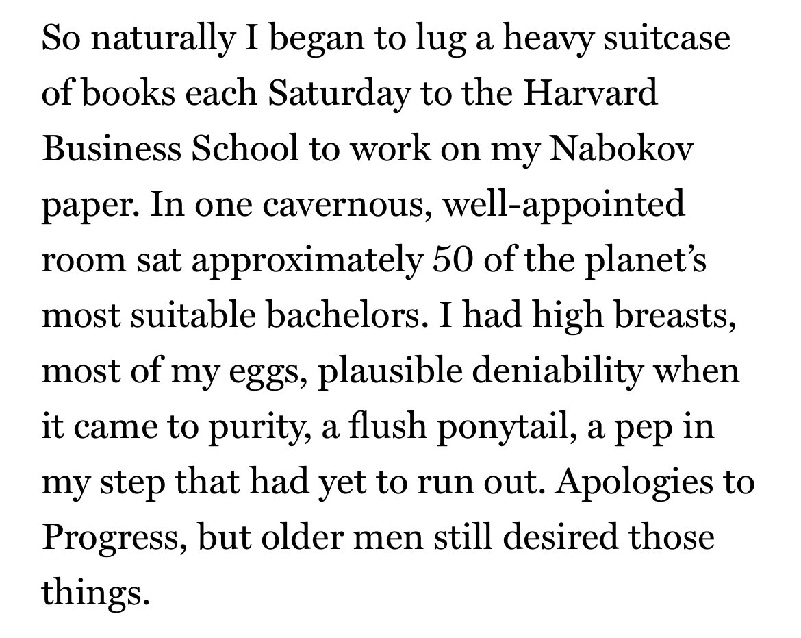 JENNA: 50 of the most eligible older bachelors and me! I had high breasts, a flush ponytail, most of my eggs, and plausible deniability when it came to my purity. LIZ: You took a class on Nabokov? JACK: Apologies to progress, Lemon, but older men still desire those things