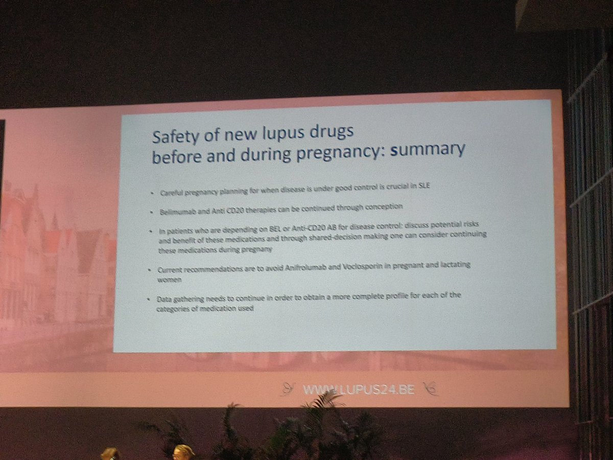 Biological therapy during pregnancy in SLE?
 #lupus2024 #Belimumab #Rituximab #Anifrolumab #voclosporin