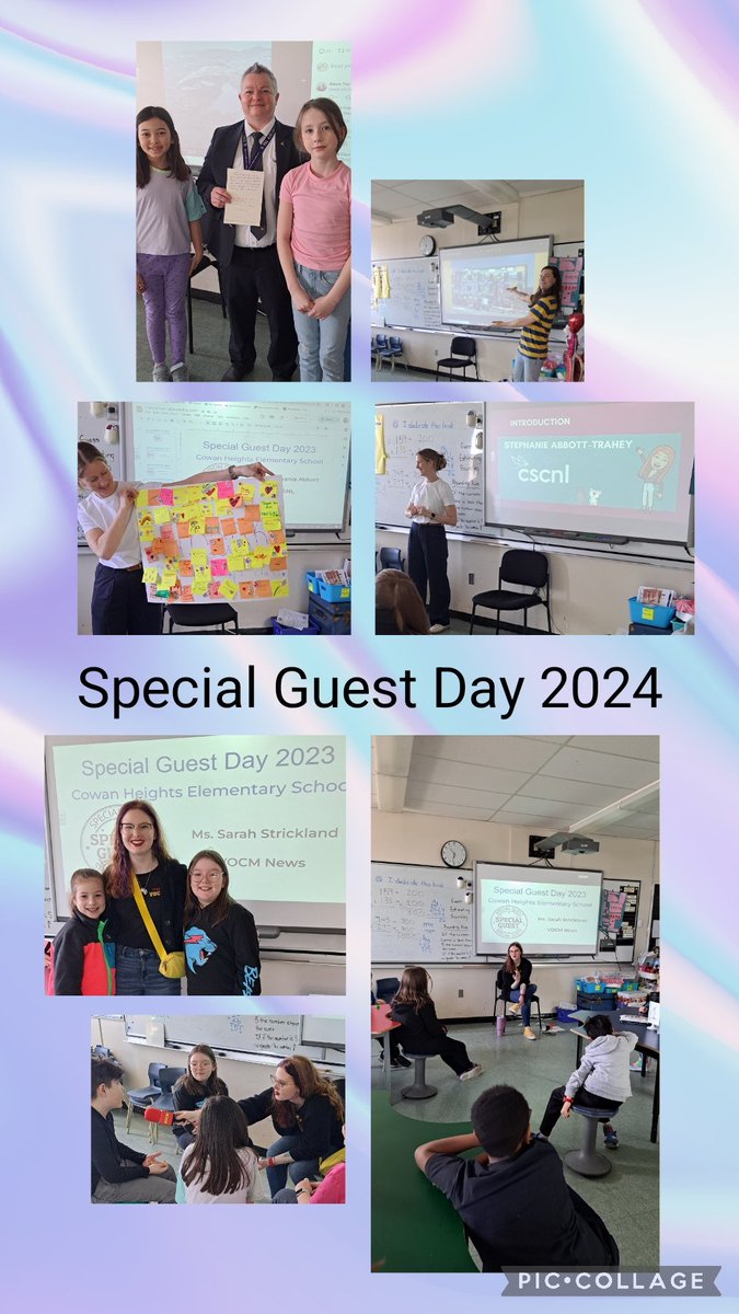 Danielle M. Bishop (@g3bishop) on Twitter photo Special Guest Day <a href="/cowanelementary/">Cowan Heights School</a> was Fabulous! We learned so much! Thanks to <a href="/_SaraStrickland/">Sara Strickland</a> <a href="/WandaYYT/">Wanda Clarke ✈️🇨🇦</a> and all our special guests for sharing your time, expertise and passions. We all learned so much! <a href="/NLSchoolsCA/">NLSchools</a> Special Guest Day <a href="/cowanelementary/">Cowan Heights School</a> was Fabulous! We learned so much! Thanks to <a href="/_SaraStrickland/">Sara Strickland</a> <a href="/WandaYYT/">Wanda Clarke ✈️🇨🇦</a> and all our special guests for sharing your time, expertise and passions. We all learned so much! <a href="/NLSchoolsCA/">NLSchools</a>
