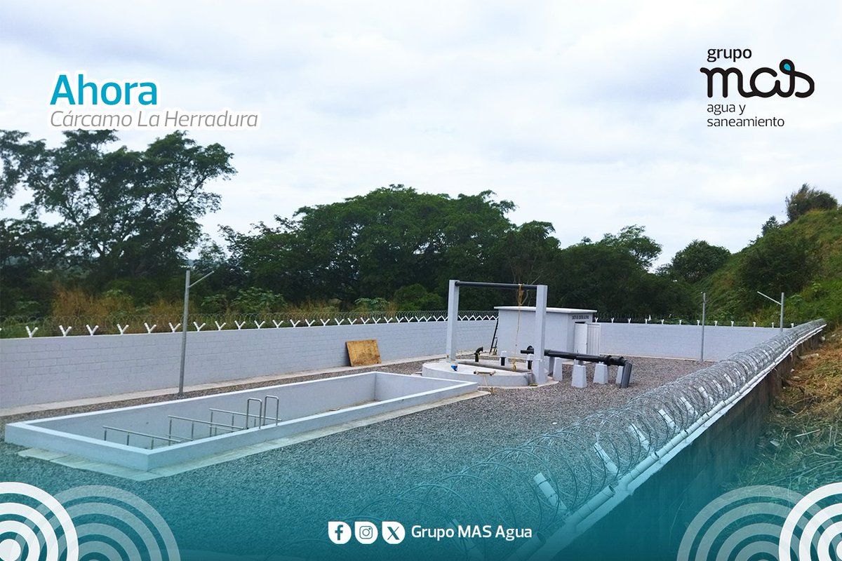 GrupoMASAgua's tweet photo. Con base en nuestro compromiso en brindar mejores servicios a nuestros usuarios, compartimos la rehabilitación del Cárcamo de bombeo de La Herradura 💧👷
#MASObras #MASRehabilitaciones #GrupoMAS https://t.co/avO0Rm88wd