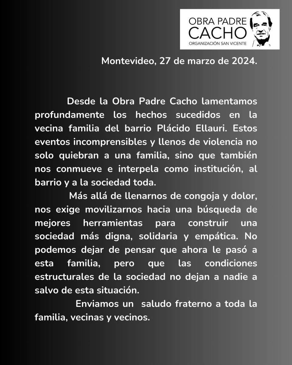 Obra Padre Cacho (@obrapadrecacho) on Twitter photo 