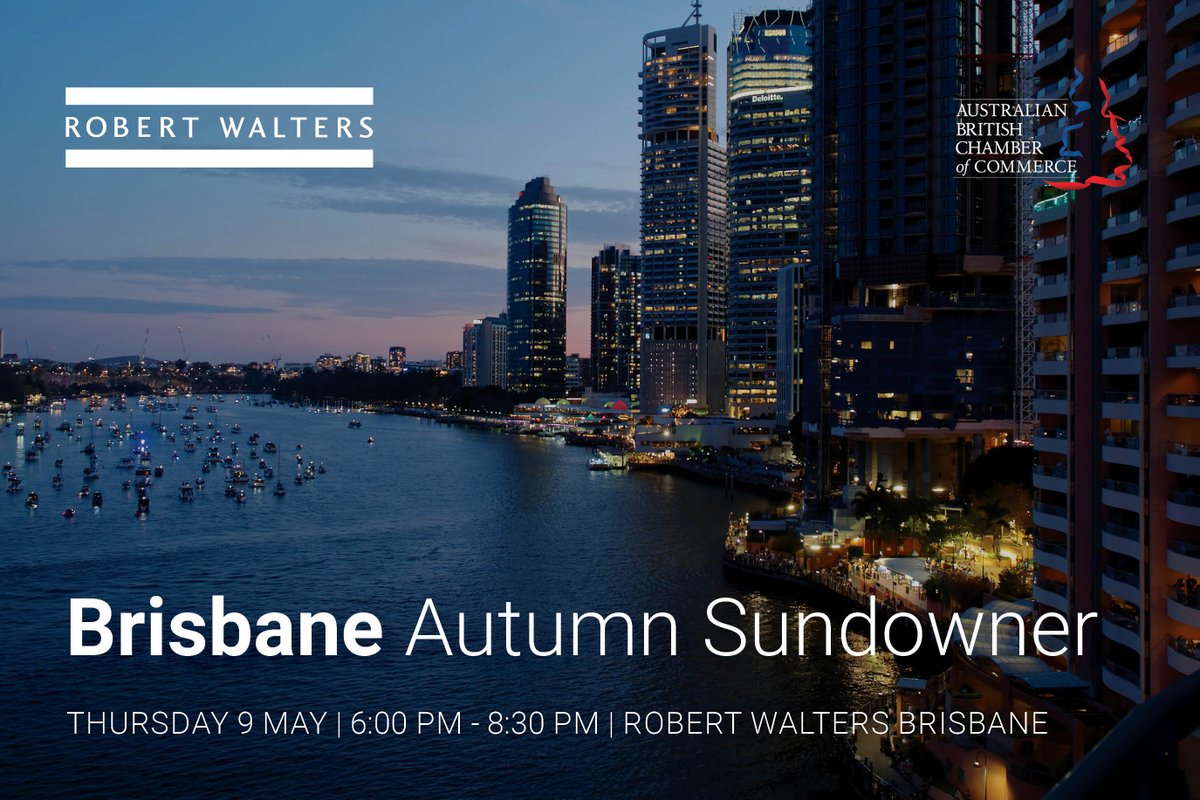 🍾Connect and unwind in the heart of Brisbane as we bring together Chamber Members and guests for our annual Autumn Sundowner! Don't miss this opportunity to expand your network and meet fellow Chamber Members: britishchamber.com/events/event-d…