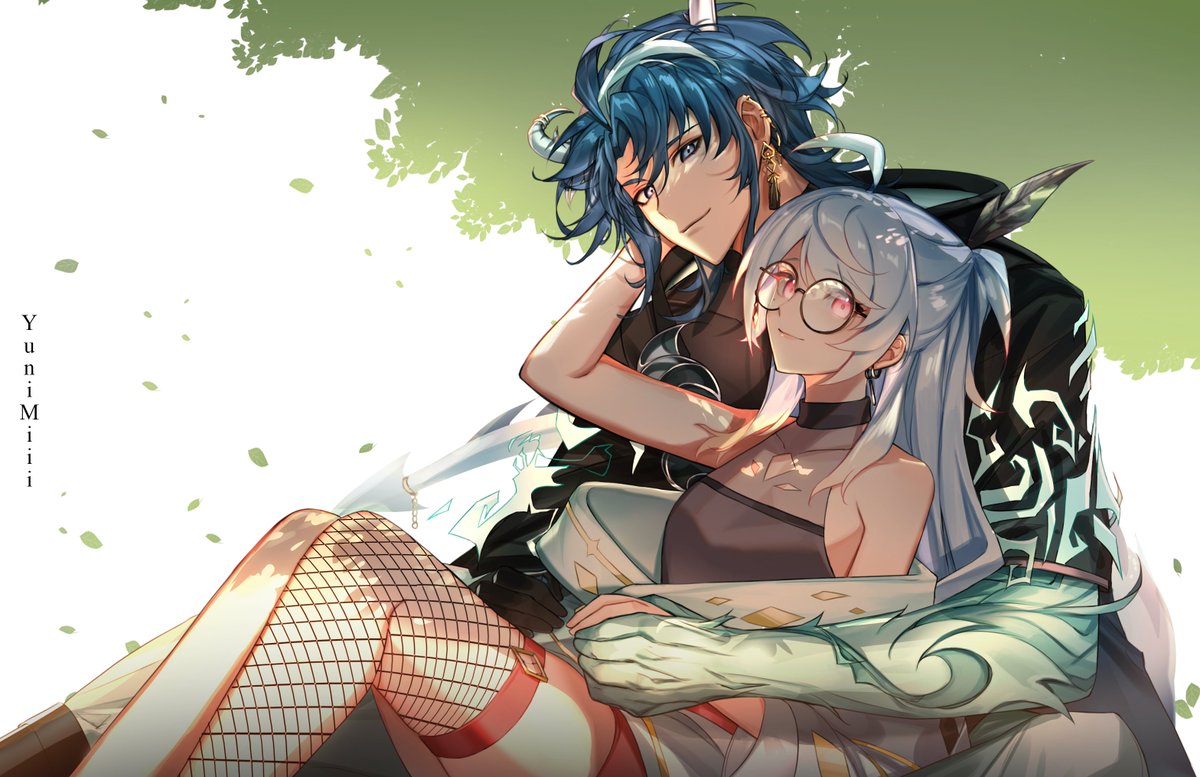 hihi 💙👩‍❤️‍💋‍👨

commissioned by @/Dropshotto