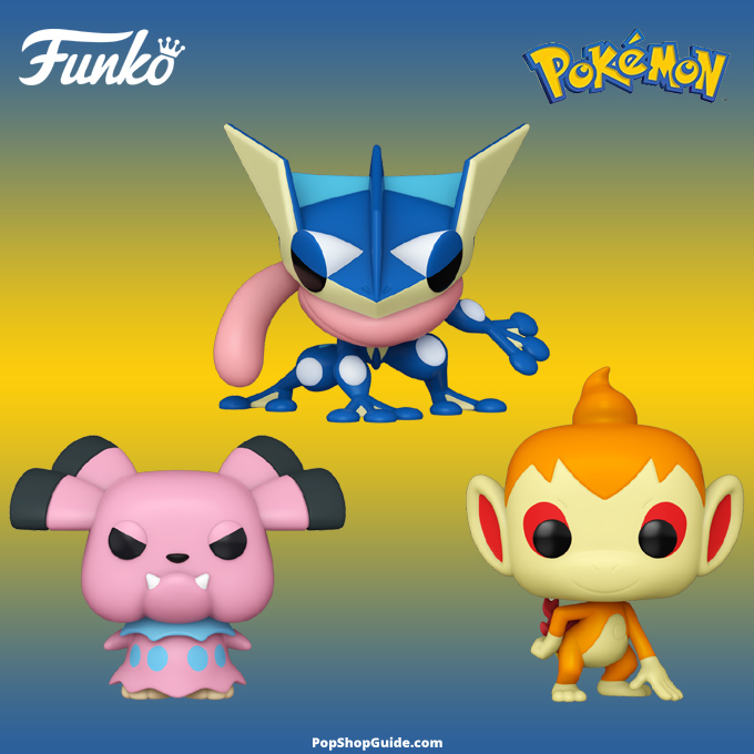 New Pokemon Funko Pop! Chimchar, Snubbull and Greninja figures. bit.ly/43Bw82o #PopShopGuide #Funko #FunkoPop #FunkoPopVinyl #PopVinyl #PopCulture #Toys #Collectibles #Pokemon #PokemonGo