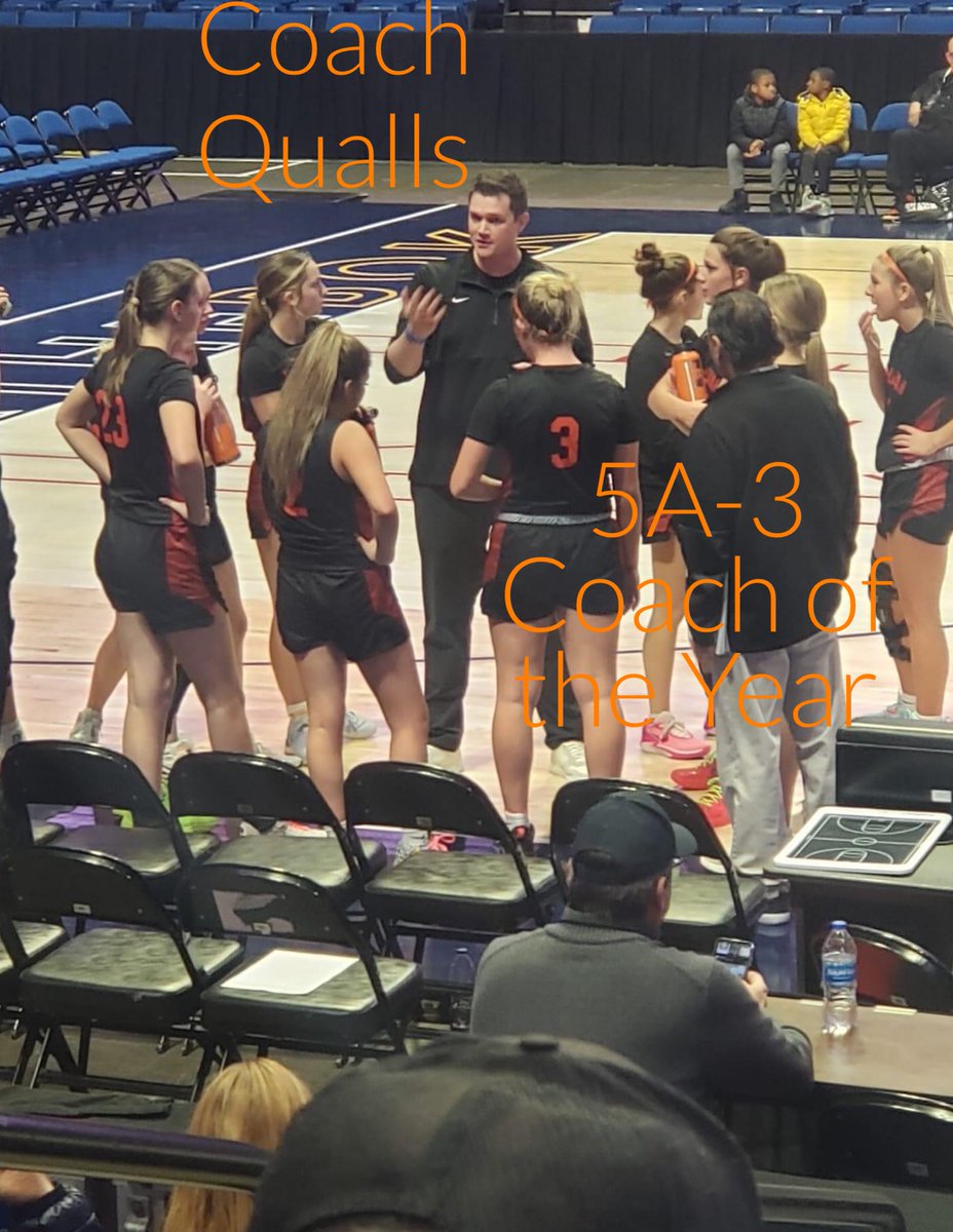 TahlequahHoops's tweet image. We racked up a few District 5A-3 honors this week. Congratulations! 

District 5A-3 Player of the Year - @Kori_Rainwater 

1st Team - @jadynbuttery3 

2nd Team - @talynd_2 

District 5A-3 Coach of the Year - @QuallsD