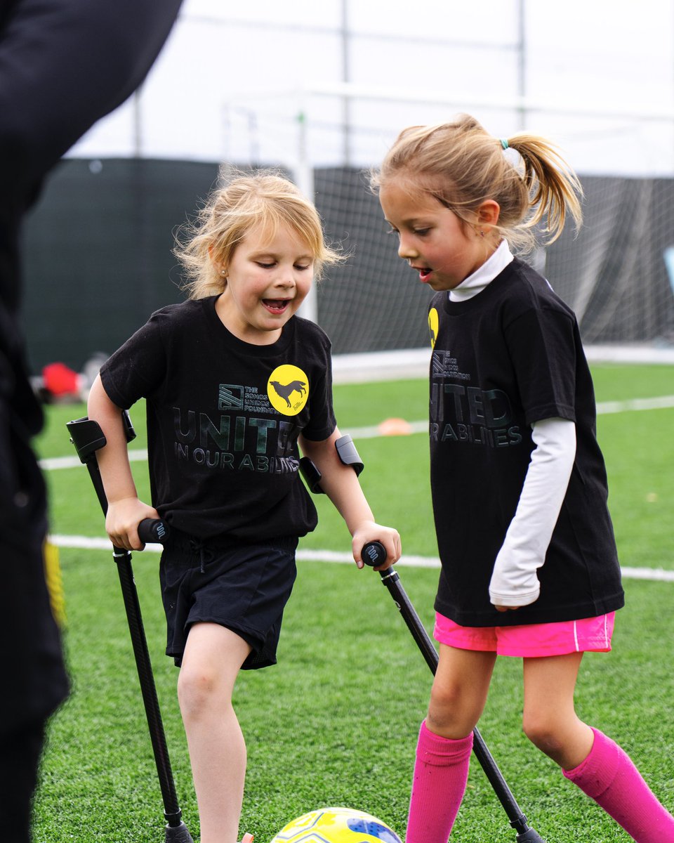 United in our Abilities ♾️ We held our second annual United in Our Abilities Clinic this past weekend! Over 100 kids of all abilities and their families were provided a safe, inclusive space to explore the sport we love 💛 #SomosUnidos
