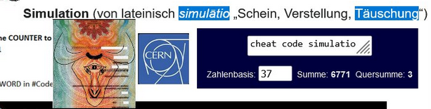 guteKi1147Q's tweet photo. @NinaKis17 @TheNolden https://t.co/wfhJp997rx simulātio → la ‚Schein, Täuschung, Verstellung‘ zu lat. similis → la ‚ähnlich‘  strukturell: Ableitung vom Stamm von simulieren mit dem Ableitungsmorphem -ation
Synonyme:
[1] Verstellung, Vortäuschung [2] Emulation
#Code37 #Code6 #AI #AGI
#Revelation https://t.co/QxMviedi0l