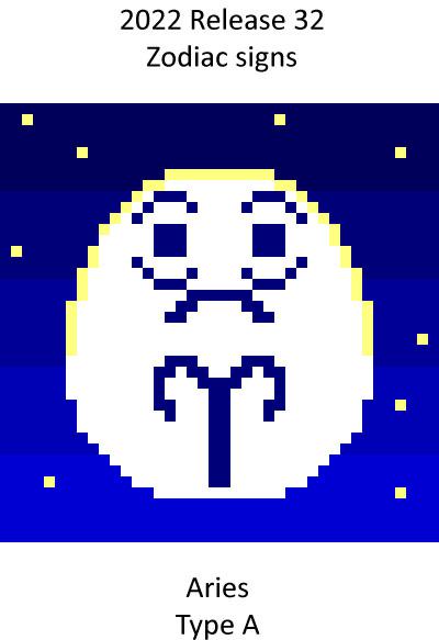Daruma_NFT's tweet photo. good morning🔴✨

過去作ピックアップ📌
2022年リリース第三十二弾、星座デザインからAタイプ 4/19までは牡羊座 #pixelart #daruma #Aries https://t.co/rDfbpp8fqP
