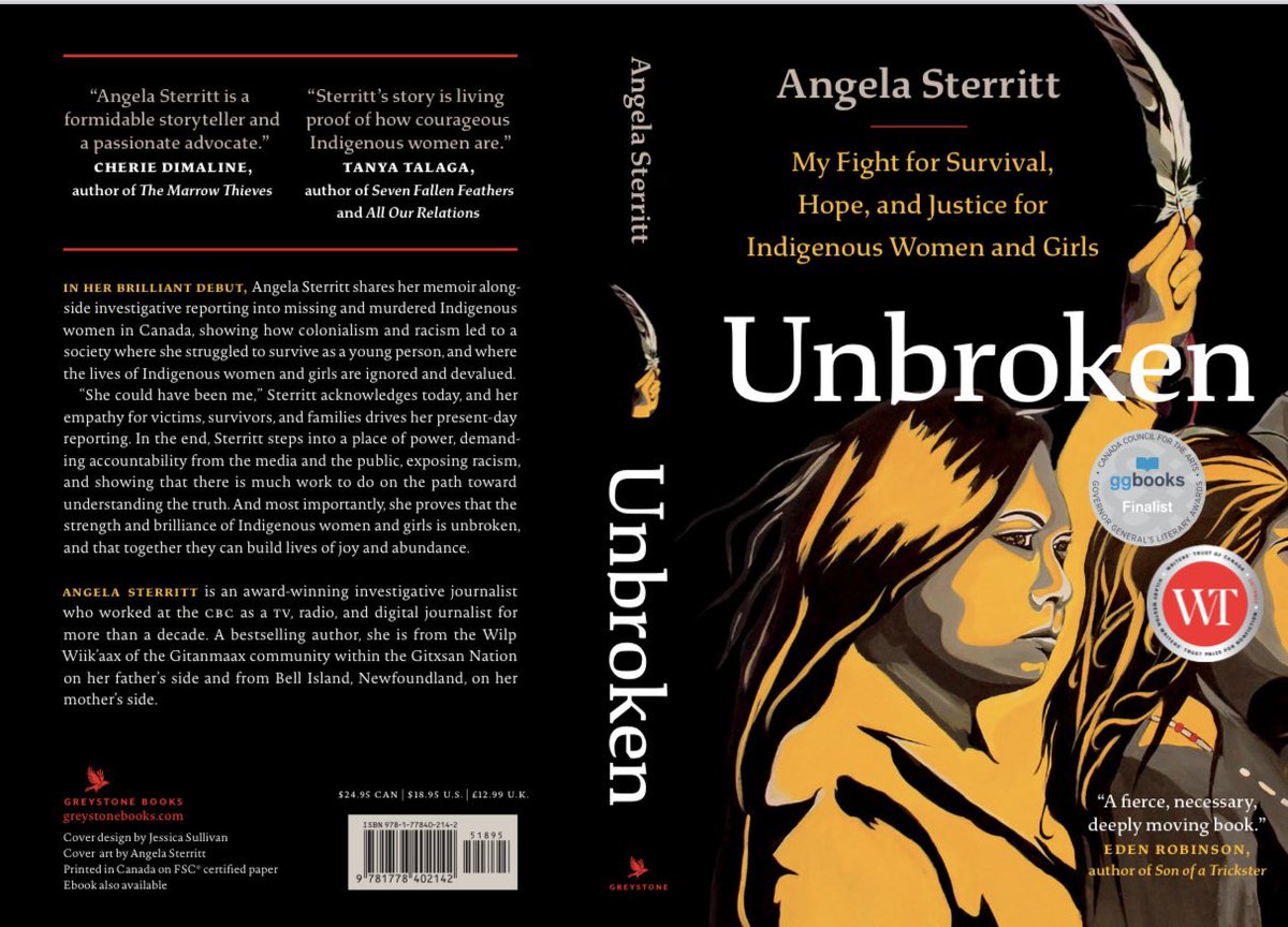 Thrilled to announce that because sales have been so great (thank you thank you thank you!) we are doing an early release of a paper back edition of my book Unbroken (note the award stickers💥)! Pre order here: amazon.ca/gp/aw/d/177840…