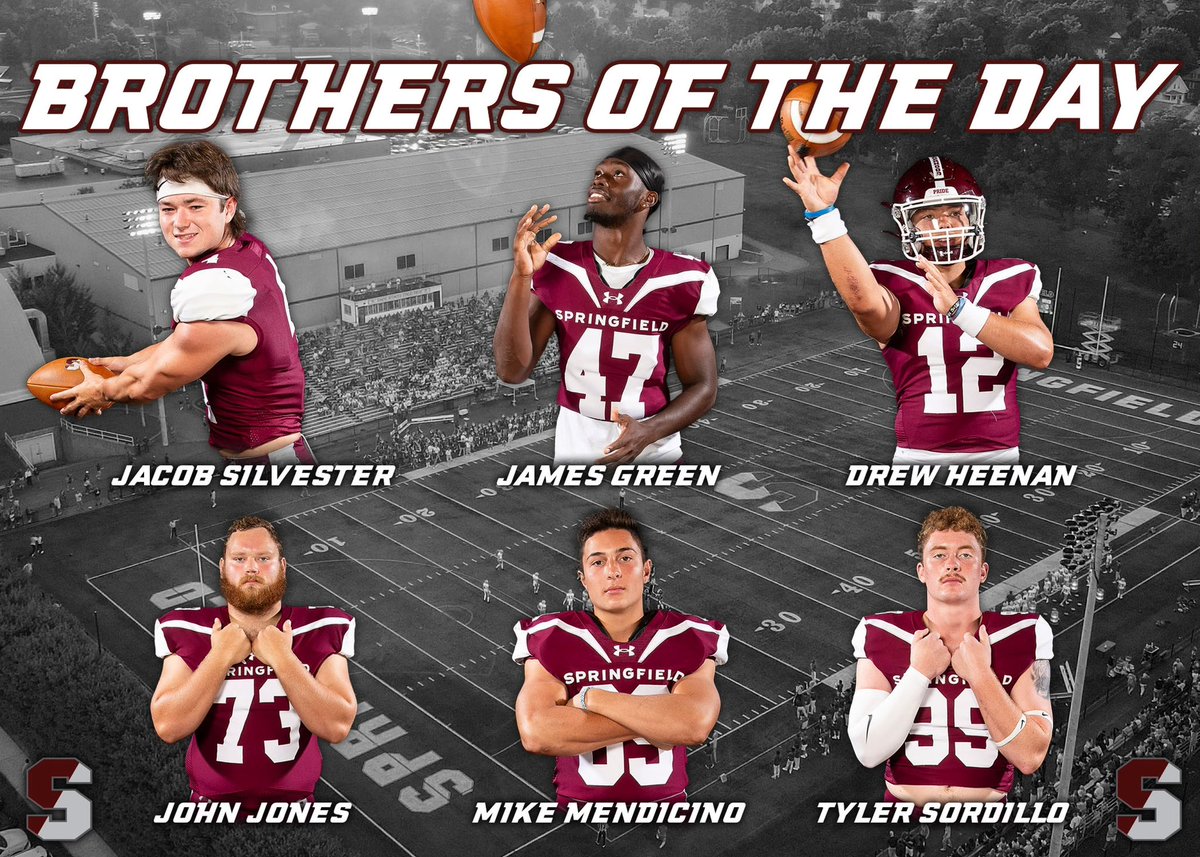 Congratulations to Jacob, James, Drew, John, Mendi, and Tyler for EARNING Brothers of The Day for yesterday’s practice‼️ These guys have given 100% every rep they’ve taken and continue to make everyone around them better ‼️🔻 #BOTD #LTBR