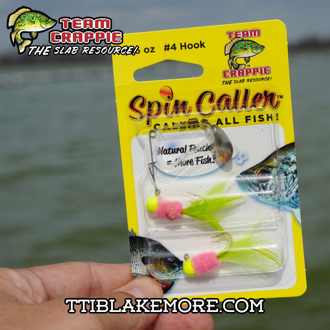 Crappie Now on X: When the skies are overcast, add some flash and color to  your tackle box with the Team Crappie Spin Caller!   #TeamCrappie #SpinCaller#Jigs #Crappie #Fishing #CrappieFishing   /