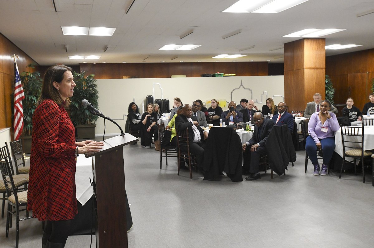 I joined community leaders and clergy from Central Brooklyn today to discuss the potential loss of critical healthcare facilities at @SUNYDownstate. #BrooklynNeedsDownstate, and @NYSUT will keep fighting for high-quality, accessible healthcare for the residents of Brooklyn.…