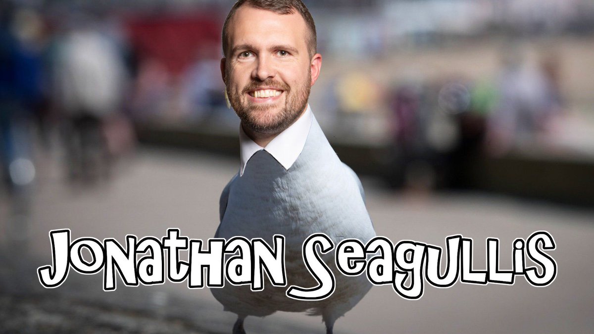 #JonathanSeagullis made me laugh a lot more than it should have 🤣🤣🤣