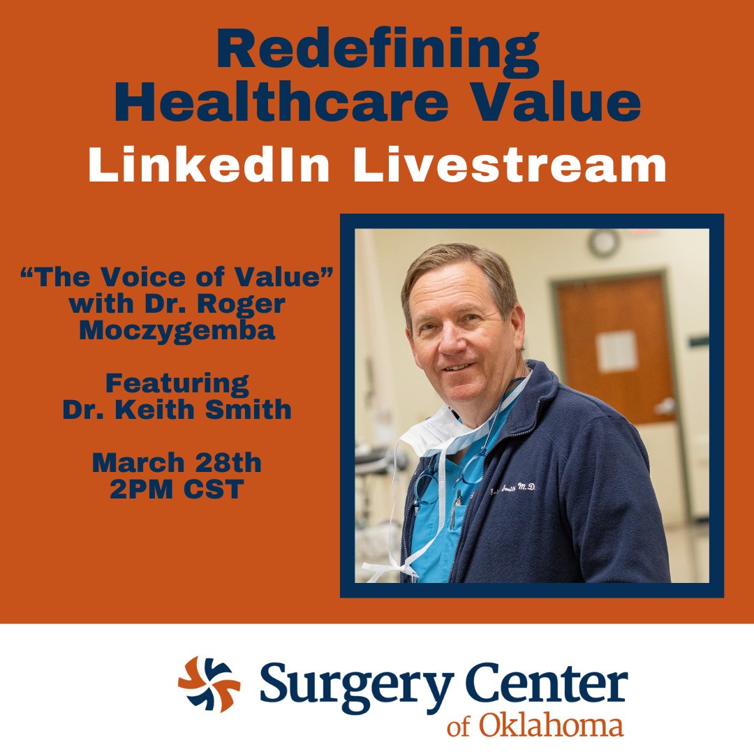 Dr. Smith will guest on a special LinkedIn stream discussing 'Redefining Healthcare Value' on 'The Voice of Value.' Whether an entrepreneur, employer, or leader, this is an inspiring look at health entrepreneurship that creates tangible value for all. bit.ly/4ai3iH2