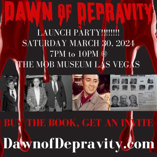 Hey Vegas come party with me!!! I’ll be at the Mob Museum this Saturday March 30th, 7-10pm to celebrate the release of Dawn of Depravity! It’s this crazy true crime book about one of the first adult filmmakers (and mobsters) ever! Buy the audiobook and use my code KATIE for a…
