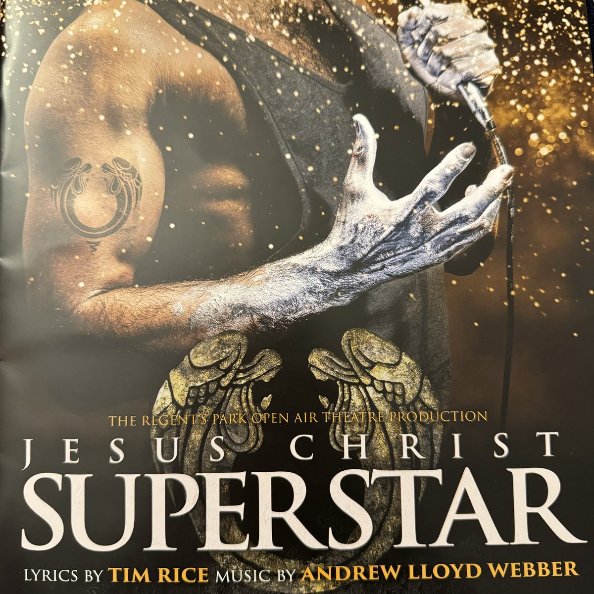 I make no secret of the fact that I LOVE Superstar, but this production was something else, putting the dance and music front and centre. Fantastically choreographed, and so cleverly set to hold the band on stage - if you are able to, get to the @mayflower this week! #JCSUKTour