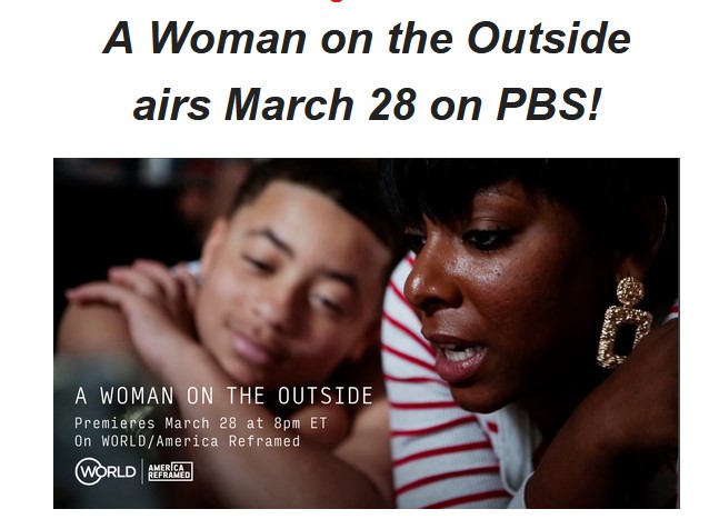 Philadelphia-based award-winning feature documentary A WOMAN ON THE OUTSIDE premieres on PBS this Thursday, March 28th!
tinseltine.com/philly-doc-a-w…

#Incarceration #BlackLivesMatter #AWomanontheOutsideFilm @womenmakemovies  @worldchannel