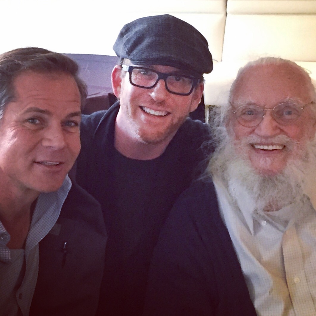 Yours truly with #AlexTaylor of the @thetaylorschool and Meisner's longtime companion #JimmyCarville at brunch a few years back.  Jimmy passed away in Bequia almost a year ago.