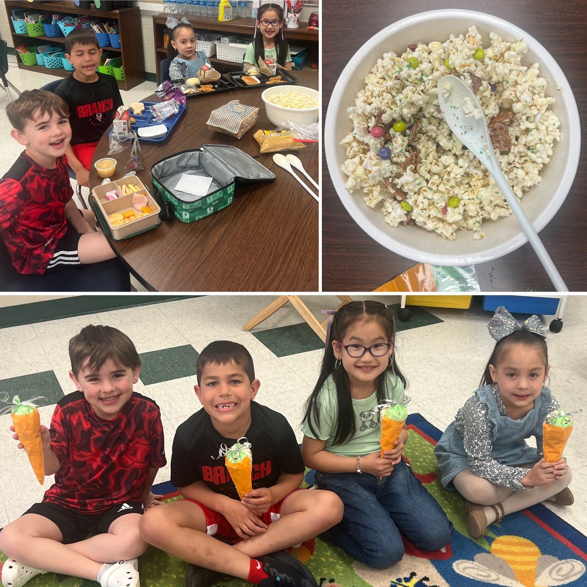 MTA_MrsTipton's tweet photo. ๐ก ๐๏ธ winners! Bake and Take ๐ฐ bait! Hopped up on this delicious addictive snack!! #mrsnicholson @mtamediacenter @Coach_Newton22 https://t.co/UomznwOXBG