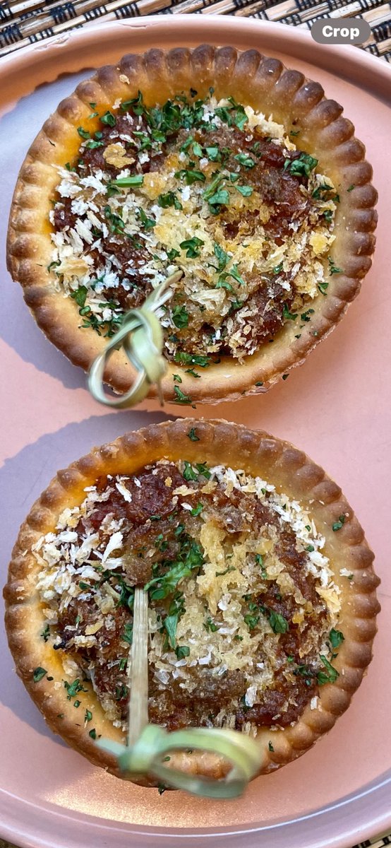 Crab tarts new on the Easter weekend menu.. the perfect wine snack! … from Friday lunchtime 🥂 #manchesterfoodies 
#fridaylunch #manchesterwinebar #manchestertapas
