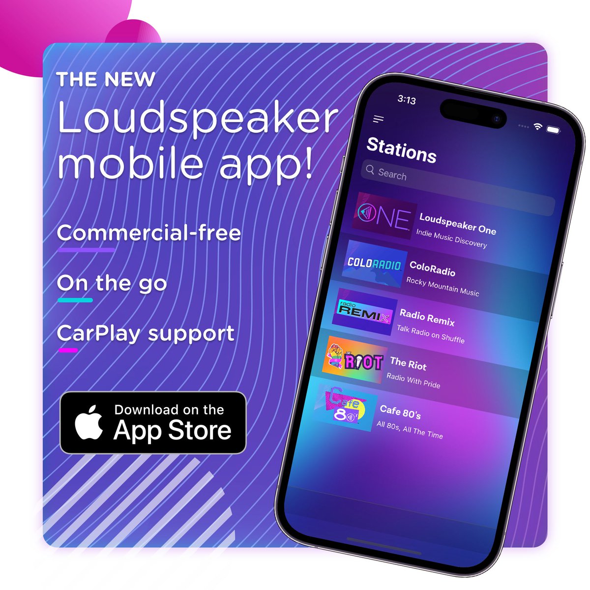 Loudspeaker tweet media