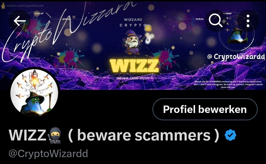 WIZZ🥷 ( beware scammers ) tweet media