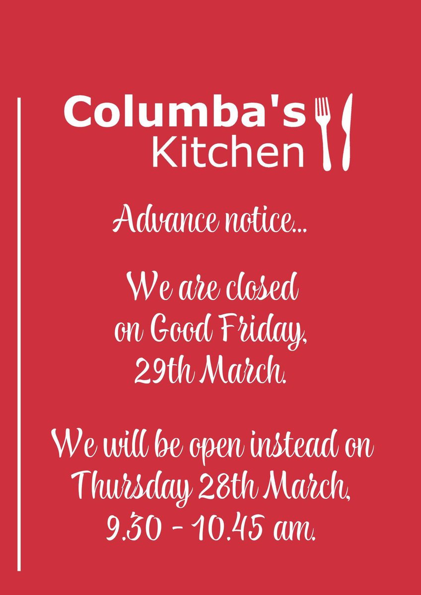 A reminder about our opening hours this week. @PlusDane <a href="/Red_Neighbours/">Red Neighbours</a> <a href="/PinehurstP/">Pinehurst Primary</a> <a href="/LivDiocese/">Diocese of Liverpool</a> <a href="/standrewslive/">St Andrews Community Network</a>
