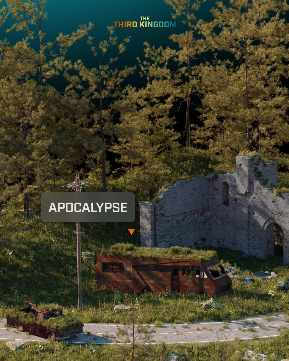 RedThePartyBear's tweet photo. @aaronmcdnz Apocalypse has now been revealed by @flufworld! This #SurrealScape has been airdropped to @Deadfellaz 👀 https://t.co/Y3K7AlZulW