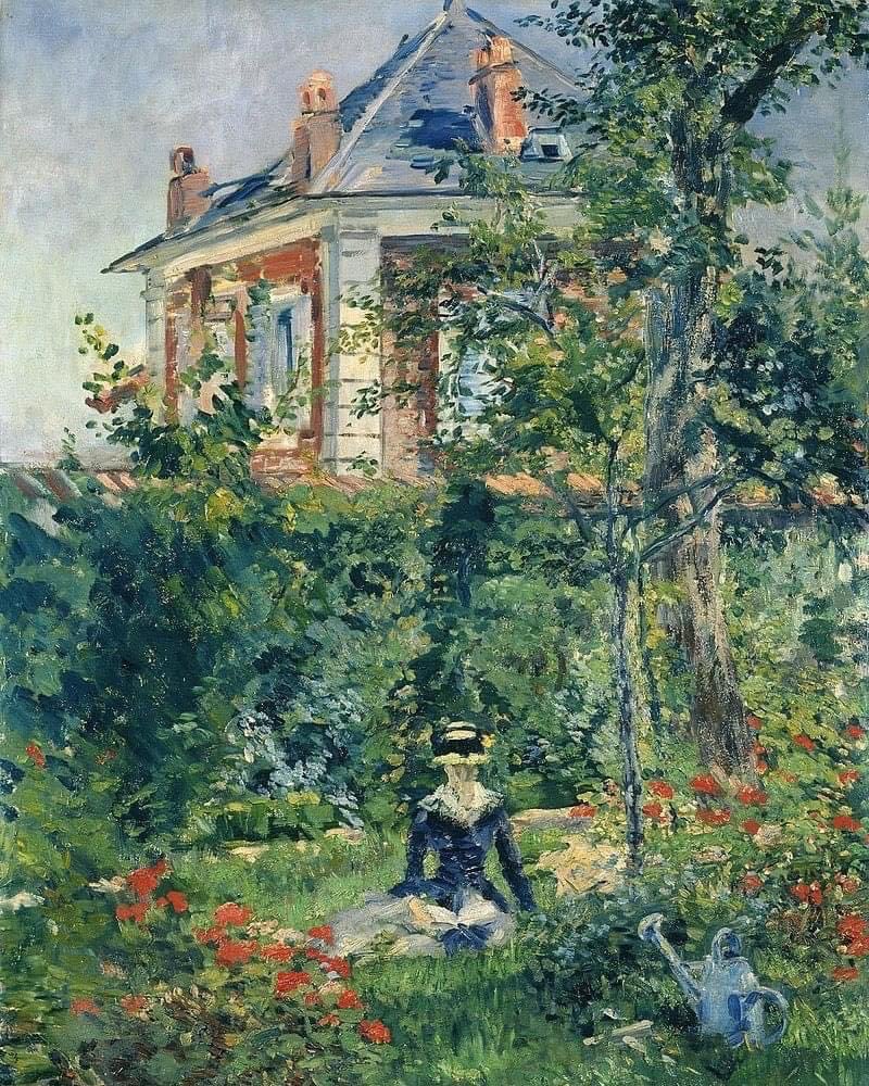 Edouard Manet
A girl in the garden at Bellevue, 1880

#edouardmanet #artinfinitus