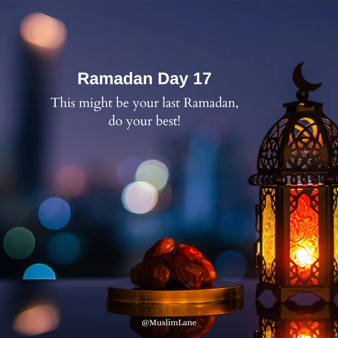 Day 17 🤍 #ramadhankareem #ramadanmubarak #ramadaan #ramadangoals #ramadan2024 #muslimlane #islamicposts #loveislam #Allah #abaya #hijab #islam #deen #sabr #explorepage #friday #secondfridayoframadan