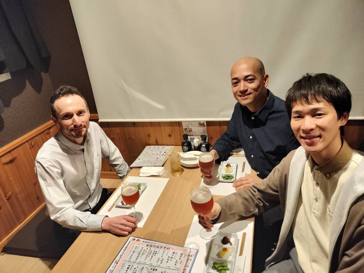 Ken Yamazaki (@kenyamazaki5) on Twitter photo Great to host Greg <a href="/PerryChem/">Perry Group</a> from @UoSChemistry <a href="/unisouthampton/">University of Southampton</a> in Okayama <a href="/okayama_uni/">岡山大学</a> 🔥
Super excited talk on his brilliant achievement and interesting future direction on innovative organic synthesis!
Looking forward to more interesting chemistry from the Perry group😊🙌 Great to host Greg <a href="/PerryChem/">Perry Group</a> from @UoSChemistry <a href="/unisouthampton/">University of Southampton</a> in Okayama <a href="/okayama_uni/">岡山大学</a> 🔥
Super excited talk on his brilliant achievement and interesting future direction on innovative organic synthesis!
Looking forward to more interesting chemistry from the Perry group😊🙌