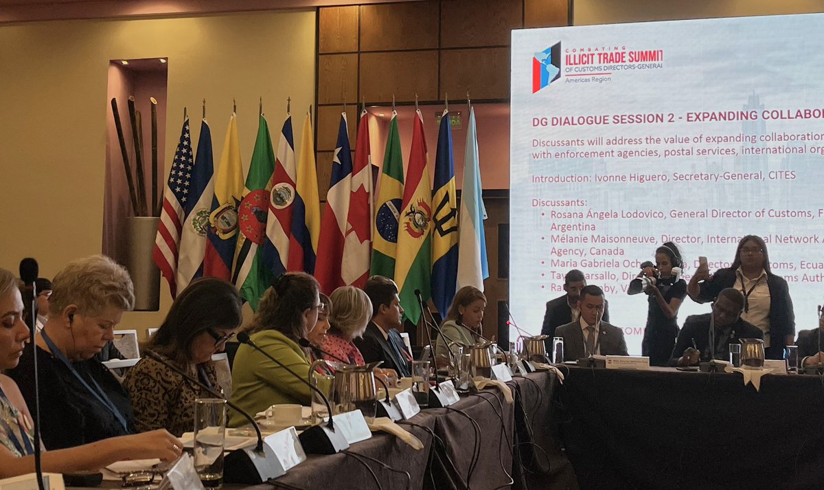 Combating #wildlifecrime is a global imperative for a sustainable & biodiverse planet The @TRACIT_org & @aduanaspanama Illicit Trade Summit this week reinforced the value of collaboration to strengthen border control in the Americas-key for #CITES   #TogetherAgainstWildlifeCrime
