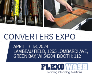 🚀 Join Flexo Wash at the 2024 Converters Expo on April 17-18 at Lambeau Field, Green Bay, WI! Discover how our automated cleaning systems boost profitability at Booth 112. Don't miss out! Register now: hubs.ly/Q02q-Qxy0! #FlexoWash #ConvertersExpo #Automation #Innovation