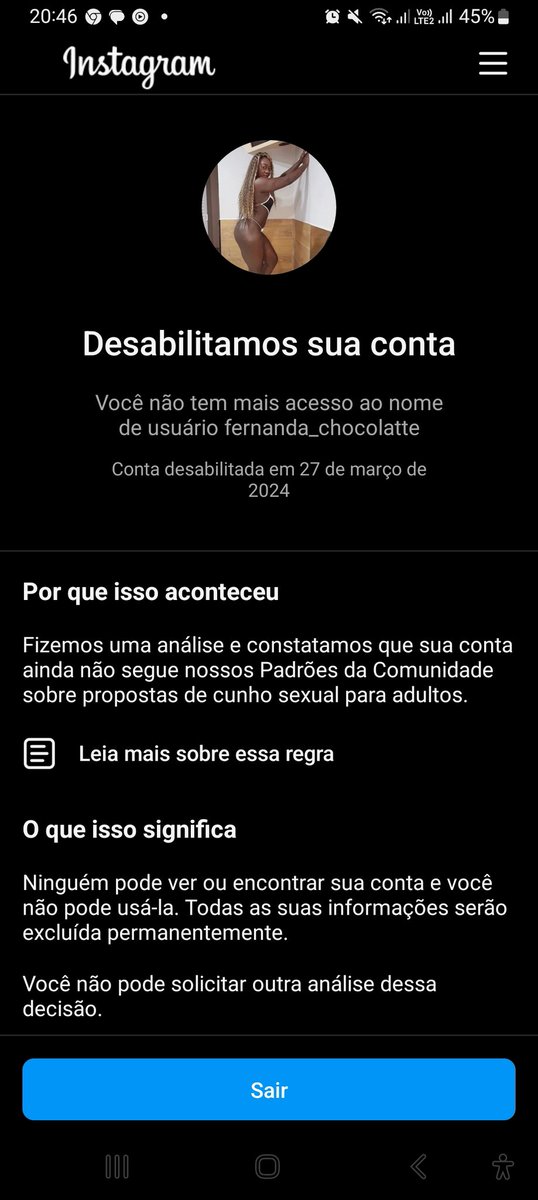 Fernanda Chocolate 69 tweet media