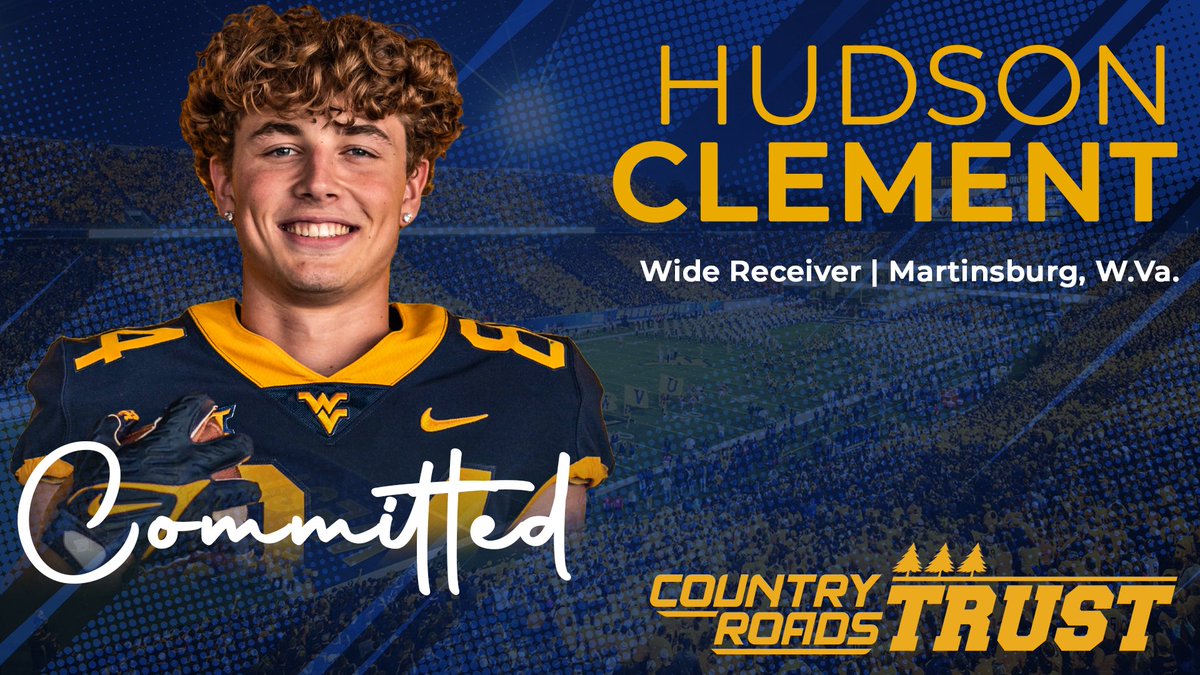 .<a href="/hudsonclement3/">Hudson Clement</a> is committed to the Trust for the 2024 season AND will be joining his teammates and past Mountaineer greats at our inaugural Trust Fantasy Camp. 

Don’t miss out on the chance to go behind the scenes of <a href="/WVUfootball/">West Virginia Football</a> with its athletes and coaches!