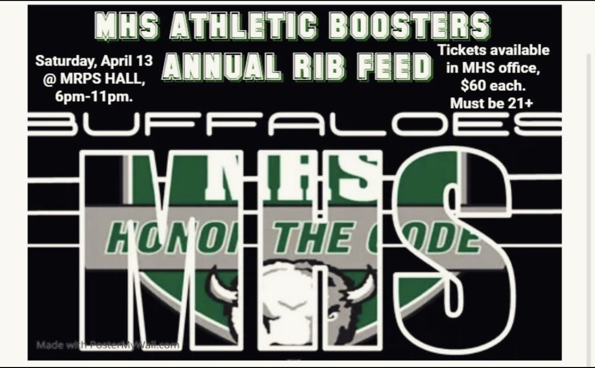 Contact Coach Varnum or the Manteca High office for tickets. Support our Buffalo Athletes!!!!! 🦬🦬🦬