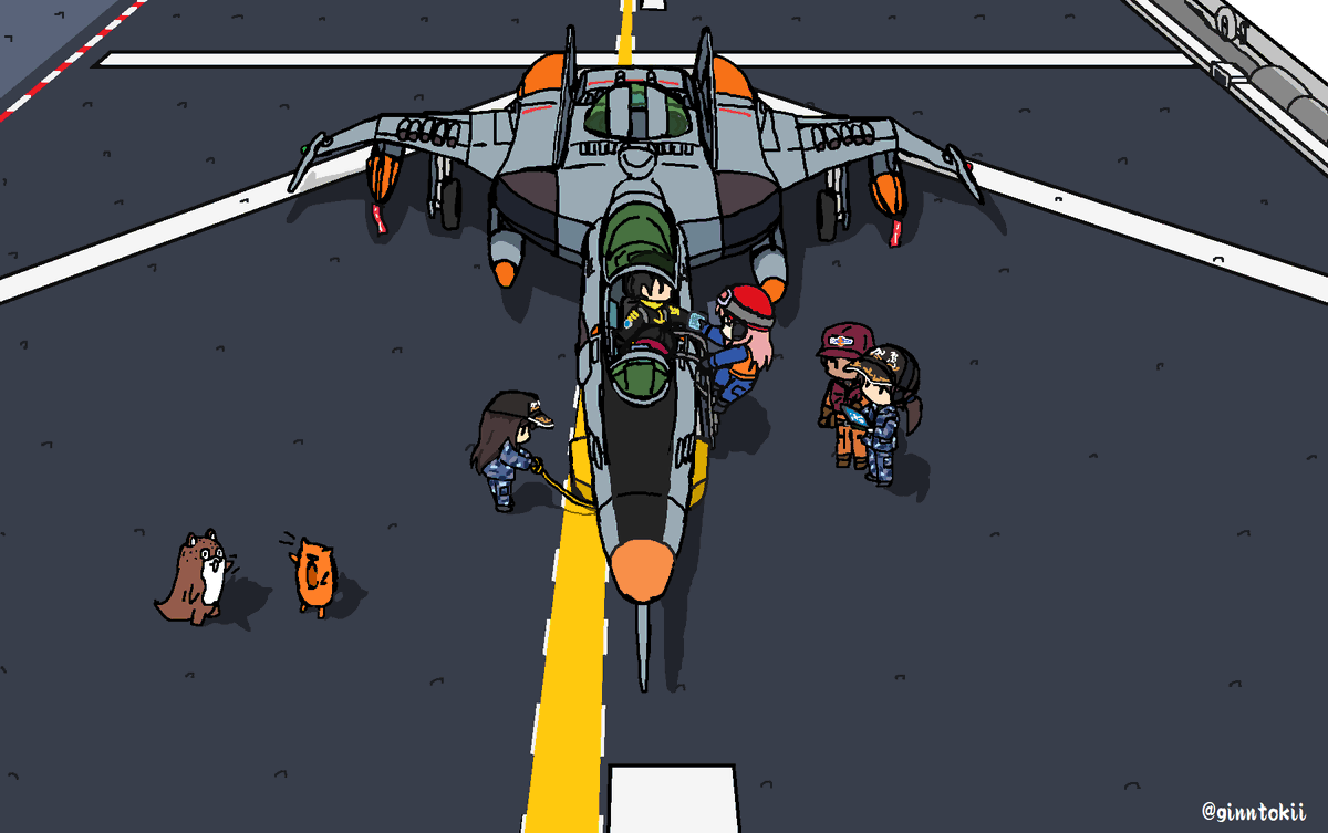 「#見た人もなにか無言で戦闘機を上げる 」|銀時＠提督のイラスト