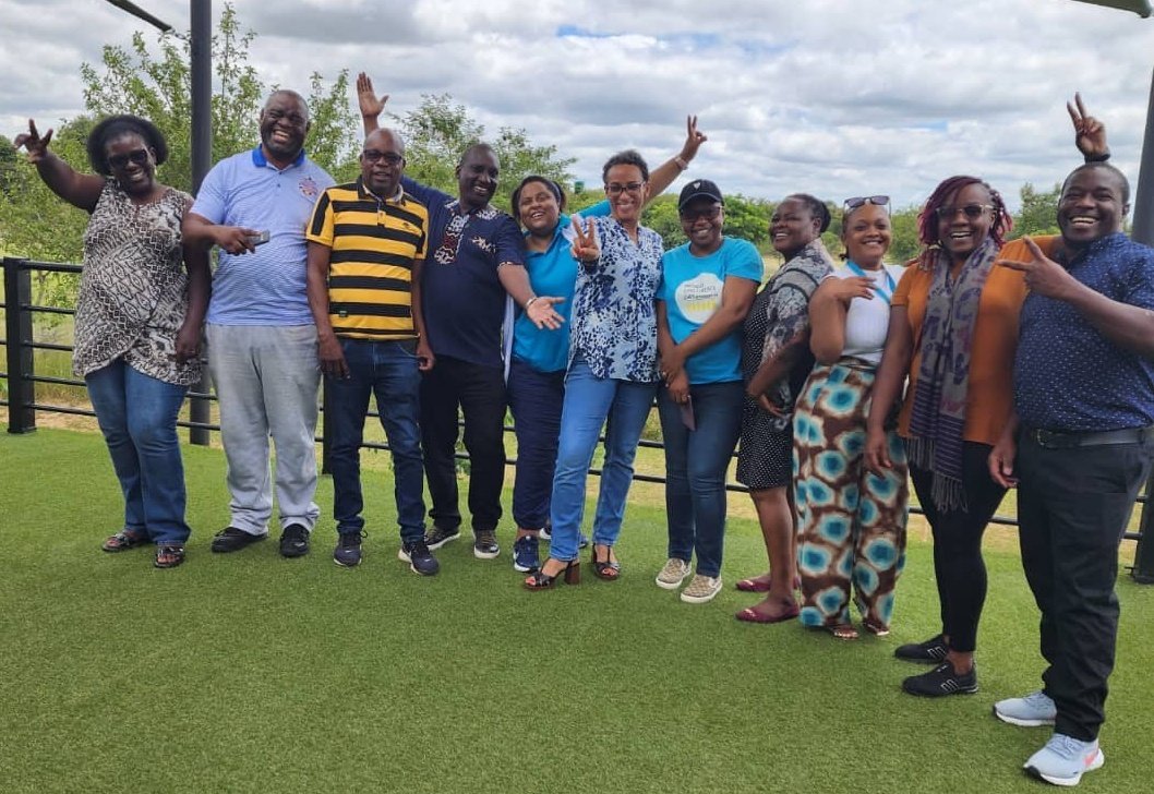 Great hanging out with our Social Behaviour Change staff today. They play such an important role in realising children's rights! Through behavioural and normative change fostering healthy family practices for children, together @unicefzambia, we can!