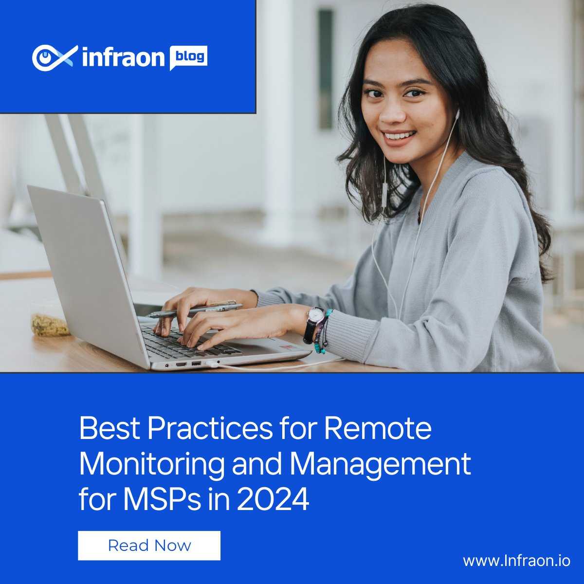 Is your #remote #monitoring and management feeling a little...well, remote from best practices? With 8 in 10 people now working remotely, #MSPs must ensure seamless IT operations. 😳 bit.ly/3TVZ5mC✨ #MSP #IT #Security #Automation #ITManagement #FutureTech
