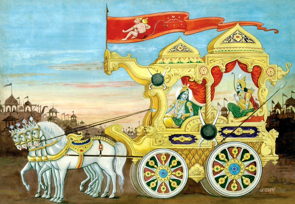 Hellotwiniverse's tweet photo. है राजन! क्षात्र धर्म ही सर्वश्रेष्ठ है; शेष धर्म असंख्य है; और वे नाशवंत ही है, सब धर्म ही इस क्षात्र धर्म पर आश्रित है। इस कारण आर्य इसे श्रेष्ठ धर्म कहते आए है। आदिदेव नारायण से क्षात्र धर्म प्रवृत्त हुआ। संपूर्ण रीति से न जानकर भी, उस धर्म पर चलकर परम गति को प्राप्त करोगे। https://t.co/CsUkvepZPq