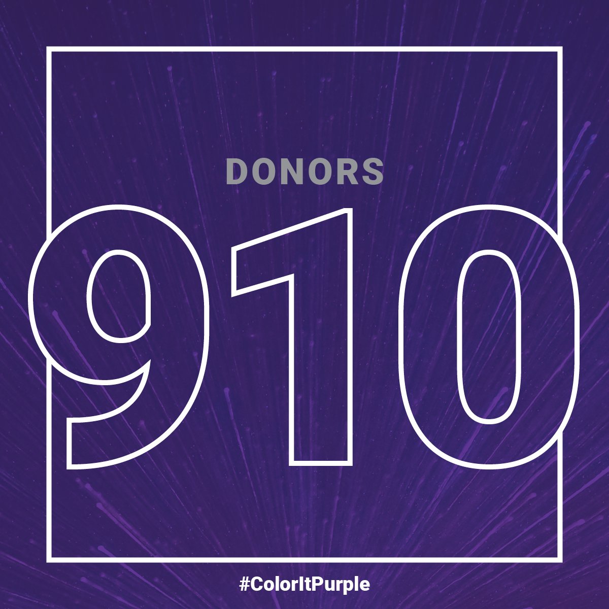 🎉🙌 Mission accomplished! 🙌🎉
With your support, we hit 910 donors! Huge thanks to our incredible Ramily—near and far—for making #ColorItPurple a success and for making our 10-year anniversary so special. #ColorItPurple #CIP10Years #ThankYou #CornellCollege #MakeYourMark