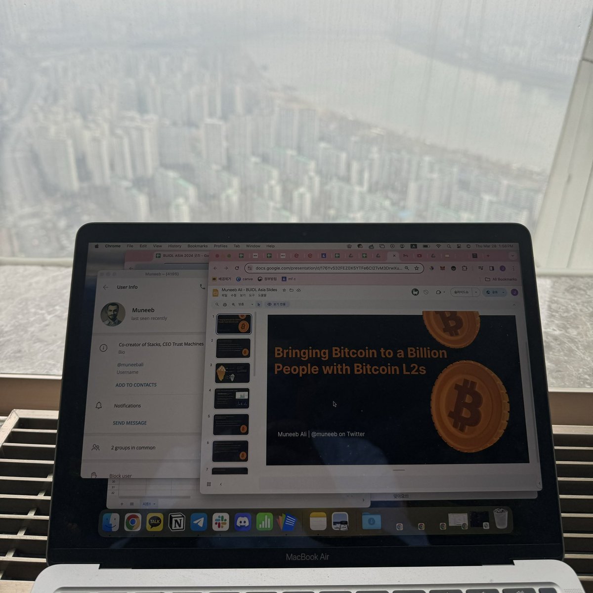 Preaching Bitcoin L2s in Korea 🟧