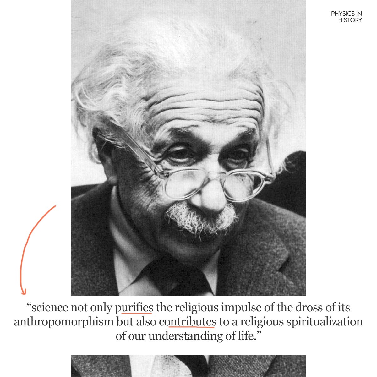 If it is one of the goals of religion to liberate mankind as far as possible from the bondage of egocentric cravings, desires, and fears, scientific reasoning can aid religion in yet another sense. Although it is true that it is the goal of science to discover rules which permit