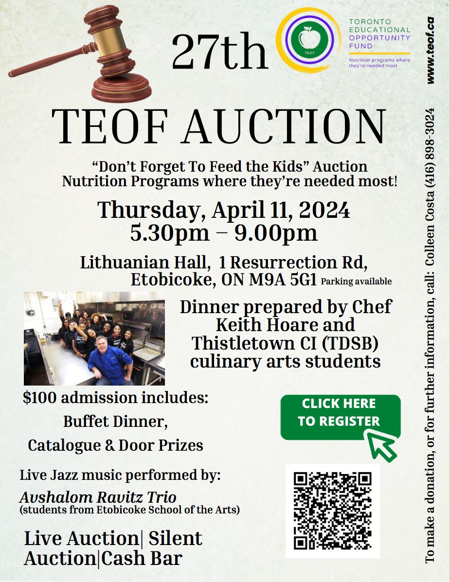 Toronto Educational Opportunity Fund (TEOF) tweet media